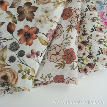 Woven Digital Printing Poplin Fabric 100% Cotton